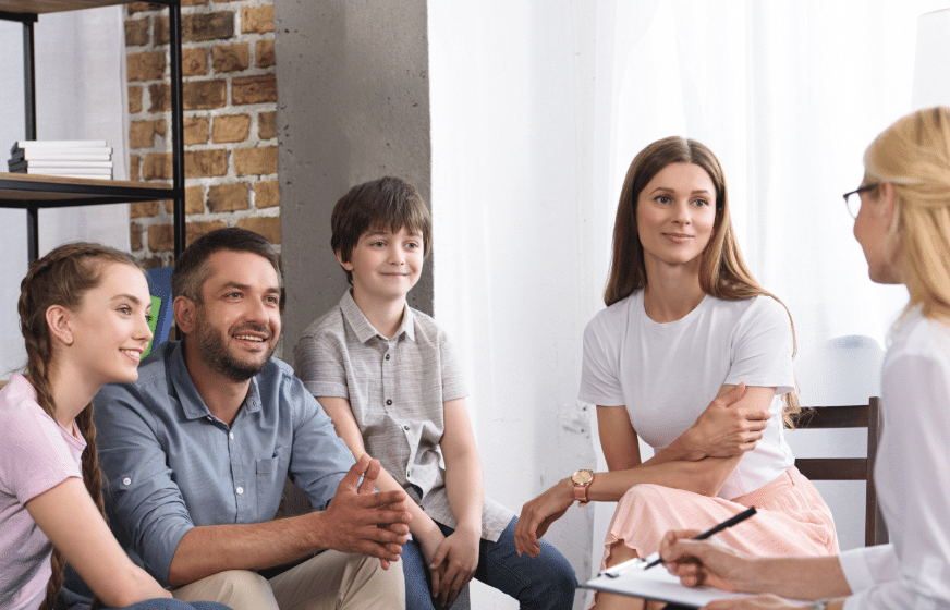 Family training in ABA