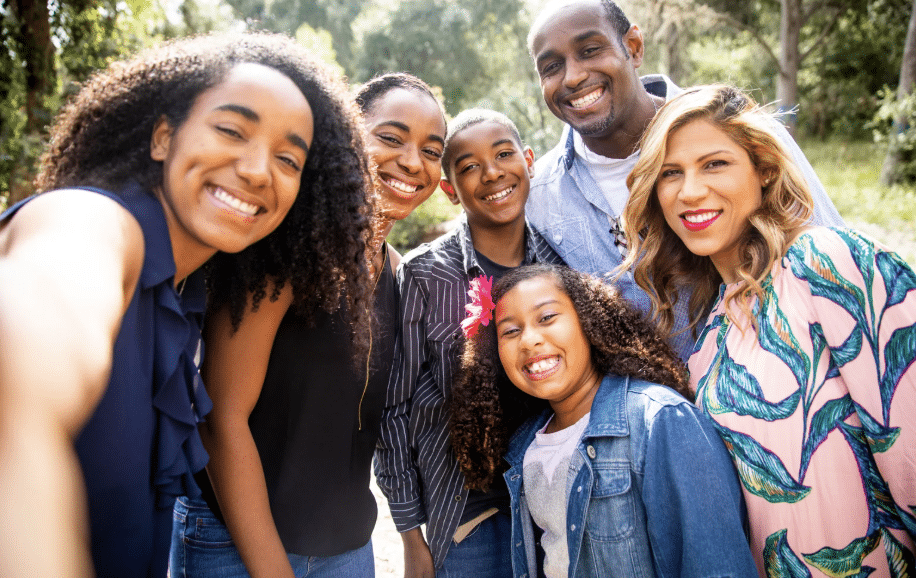 cultural diverse family