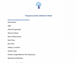 Free Frequency Data Sheet