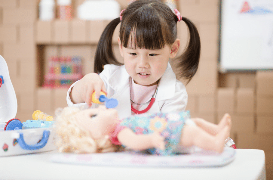 child role playing